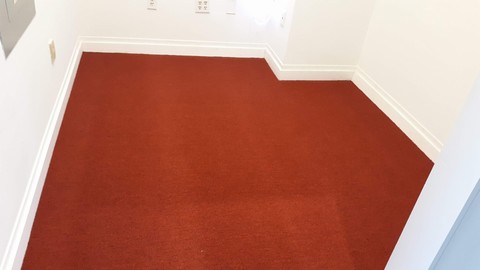 carpet with installation