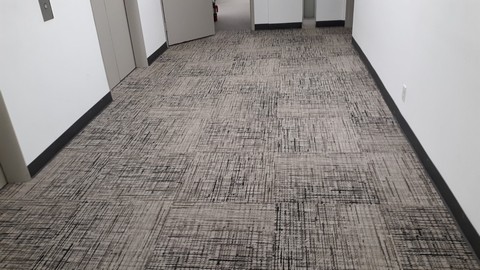 carpet with installation