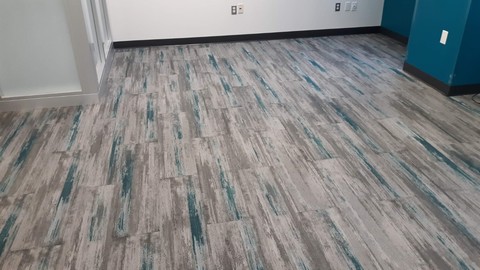 carpet with installation