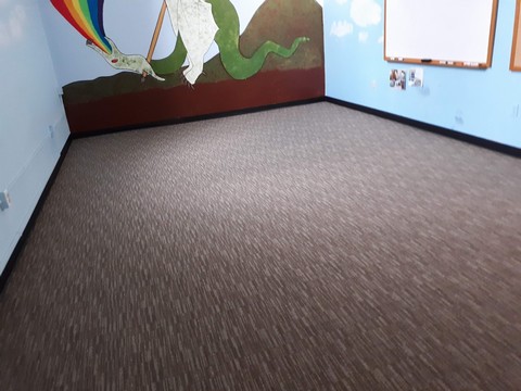 carpet with installation