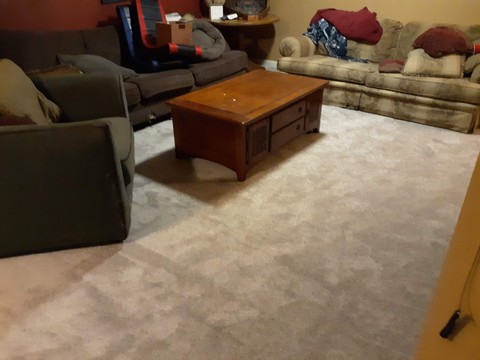 carpet with installation