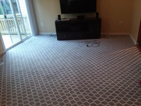 carpet with installation