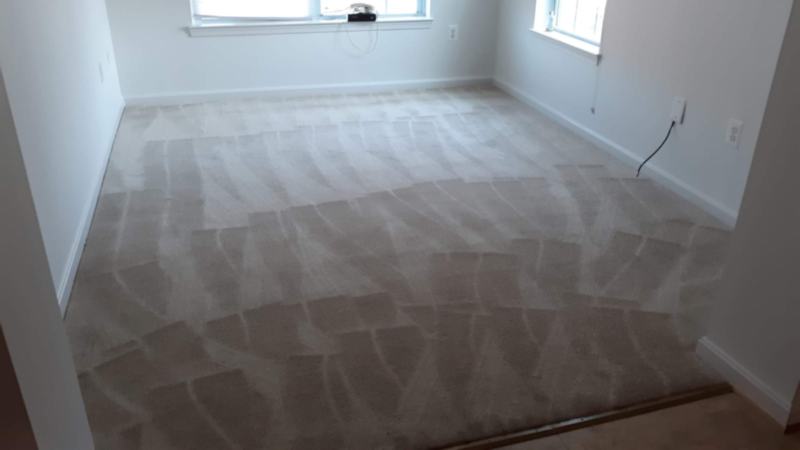 carpet with installation