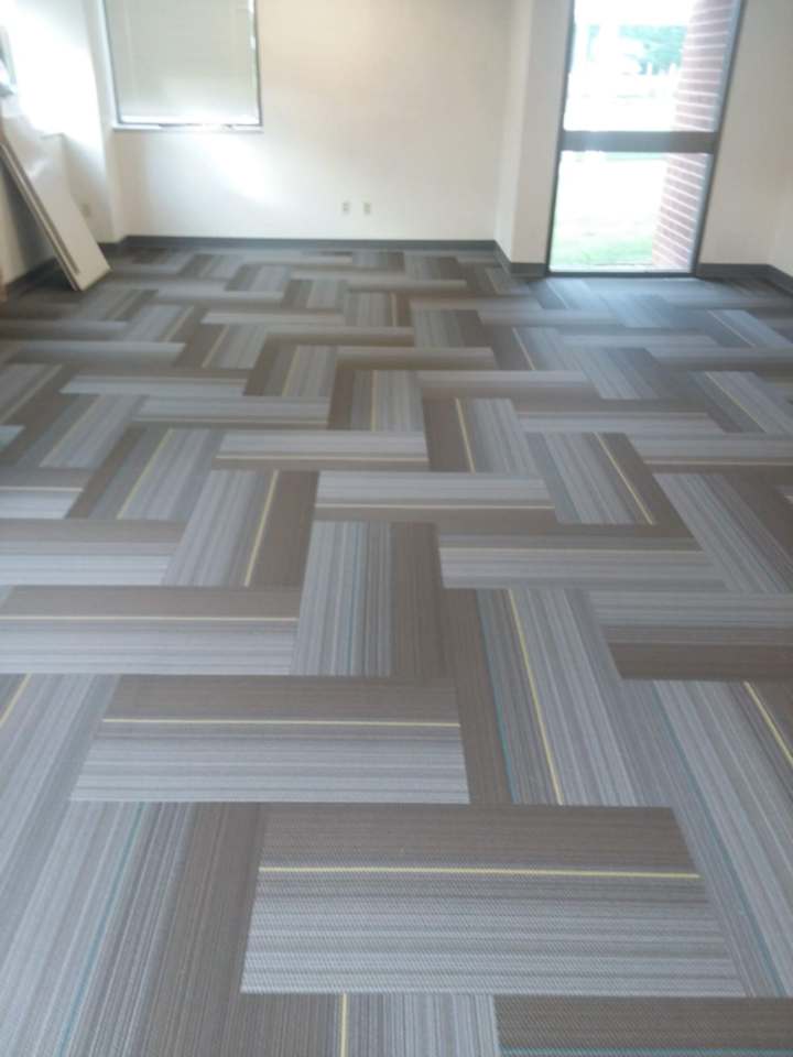 carpet with installation