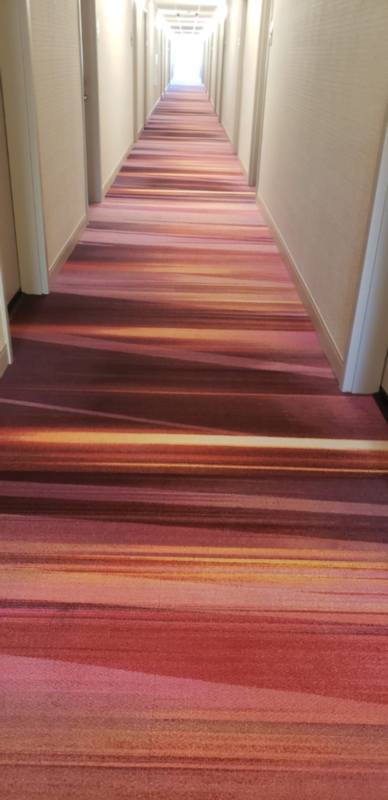 carpet with installation