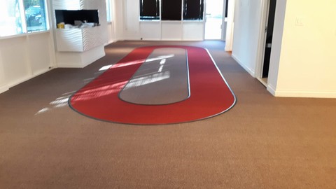 carpet with installation