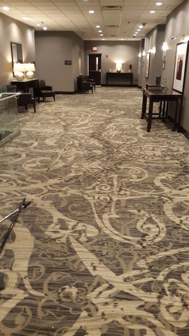 carpet with installation