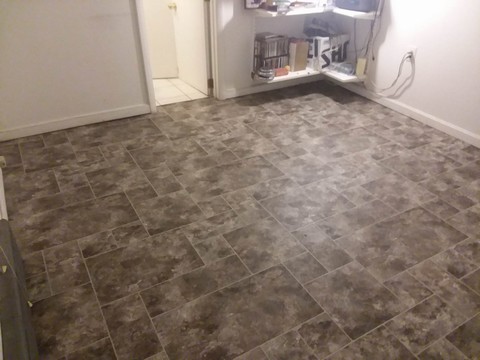 carpet with installation