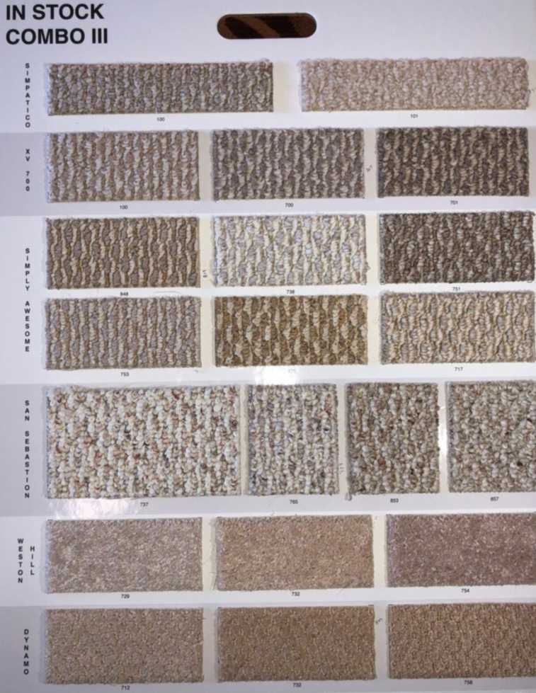 carpet with installation