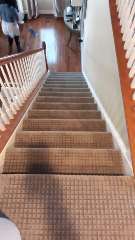 carpet with installation